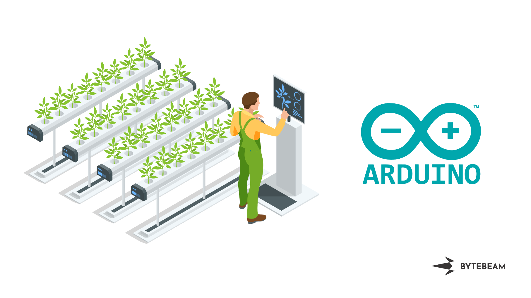 Smart indoor farming using Bytebeam SDK for Arduino: Analyzing CO2, Temperature, Humidity and Automated lighting systems