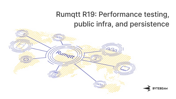 Rumqtt release R19: Performance testing, public infra, and persistence